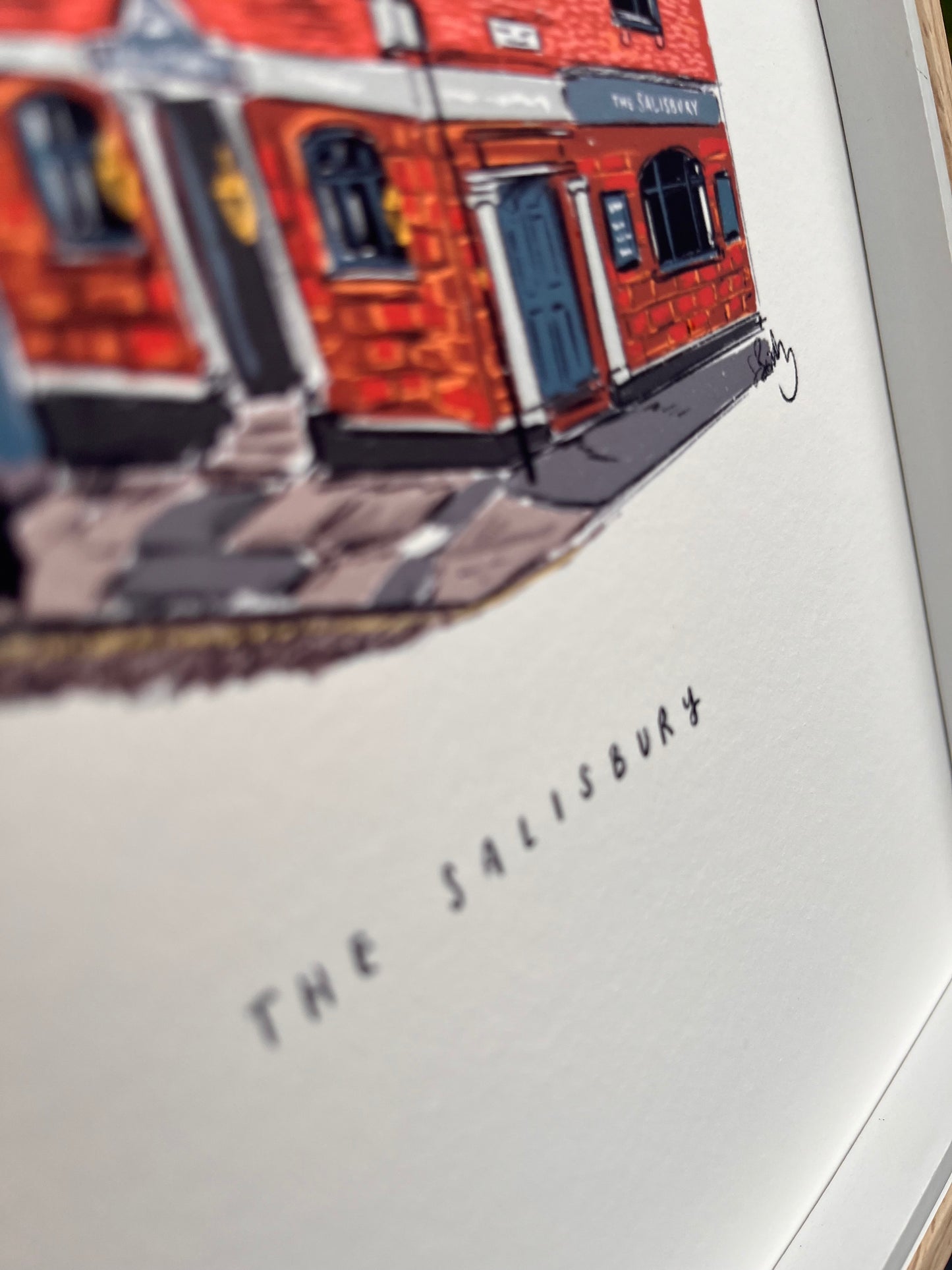 The Salisbury Art Print